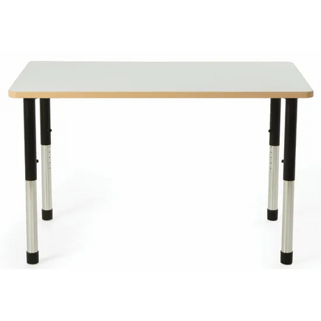Norwegia Spaces Adjustable Height Rectangular Table - White - 120 (L) x 80 (W) x 57-79.5 (H) cm