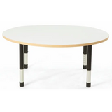 Norwegia Spaces Adjustable Height Round Table - White - 120 (dia.) x 39-61.5 (H) cm