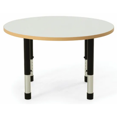 Norwegia Spaces Adjustable Height Round Table - White - 85 (dia.) x 39-61.5 (H) cm