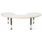 Norwegia Spaces Adjustable Height Group Table - White - 39-61.5 (H) cm