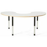 Norwegia Spaces Adjustable Height Group Table - White - 57-79.5 (H) cm - Modern Teaching Aids NZ