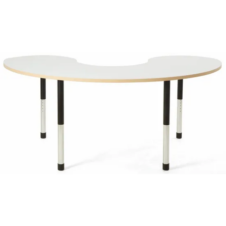 Norwegia Spaces Adjustable Height Group Table - White - 57-79.5 (H) cm