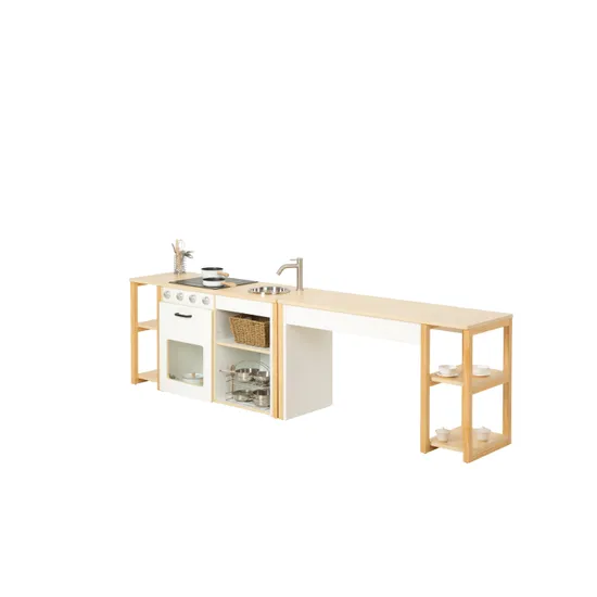 Norwegia Spaces Coastal Kitchen Island & Bench Set - Modern Teaching Aids NZ