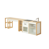 Norwegia Spaces Coastal Kitchen Island & Bench Set - Modern Teaching Aids NZ