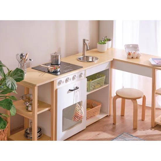 Norwegia Spaces Coastal Kitchen Island & Bench Set - Modern Teaching Aids NZ