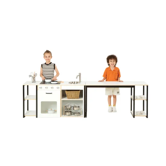 Norwegia Spaces Urban Kitchen Island & Bench Set - Modern Teaching Aids NZ
