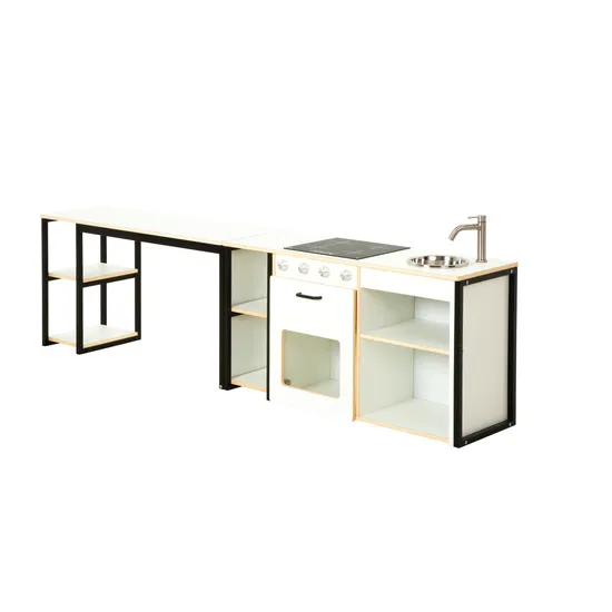 Norwegia Spaces Urban Kitchen Island & Bench Set - Modern Teaching Aids NZ