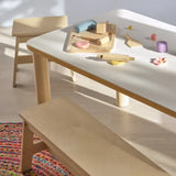 Norwegia - Rectangular Table - 120x60x50cm - Modern Teaching Aids NZ