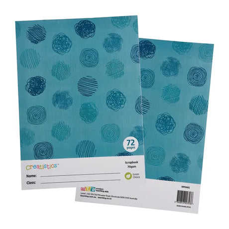 Scrapbook (240 x 330mm) 70gsm - 72 Page - Modern Teaching Aids NZ