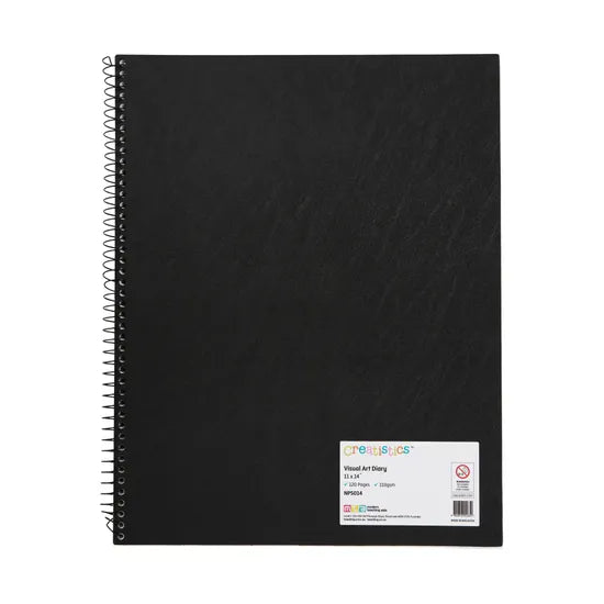 Creatistics Visual Art Diary (280 x 356mm) 110gsm - 120 Page - Modern Teaching Aids NZ