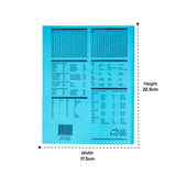 Protext Exercise Book 225 x 175 mm 8 mm 96p - Modern Teaching Aids NZ