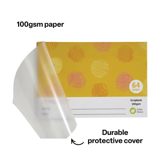 Mini Scrapbook (165 x 240 mm) 100 gsm - 64 Page - Modern Teaching Aids NZ