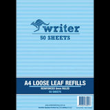 Reinforced Loose Leaf Binder  A4 8mm Pk50 - Modern Teaching Aids NZ
