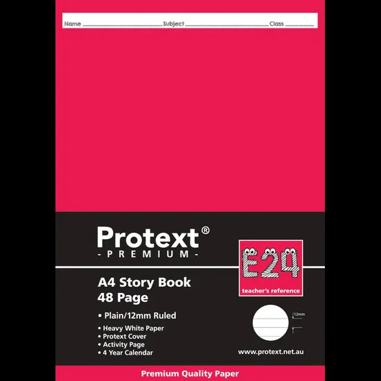 Protext Story Book A4 1/3 Plain 2/3 12 mm 48p - Modern Teaching Aids NZ