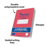 Writer Exercise Book A4 8mm 64p - Modern Teaching Aids NZ