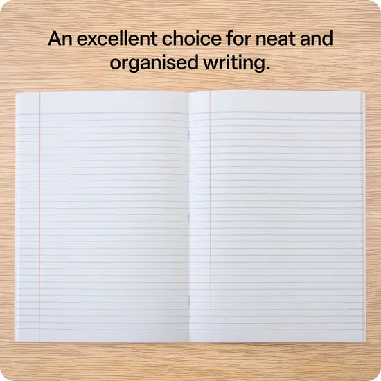 Writer Exercise Book A4 8mm 96p - Modern Teaching Aids NZ