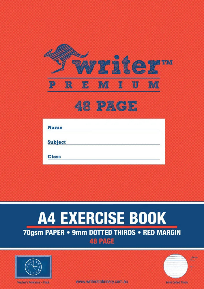 Writer Premium Dotted Thirds A4 9 mm 48p