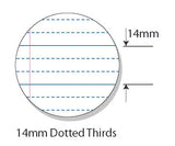 Writer Premium Dotted Thirds A4 14mm 48p