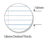 Writer Premium Dotted Thirds A4 18 mm 48p