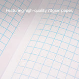 Writer Premium Graph Exercise Book A4 10 mm 48p