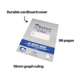 Writer Premium Graph Exercise Book A4 10 mm 96p