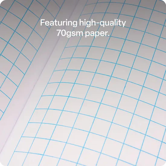 Writer Premium Graph Exercise Book A4 10 mm 96p