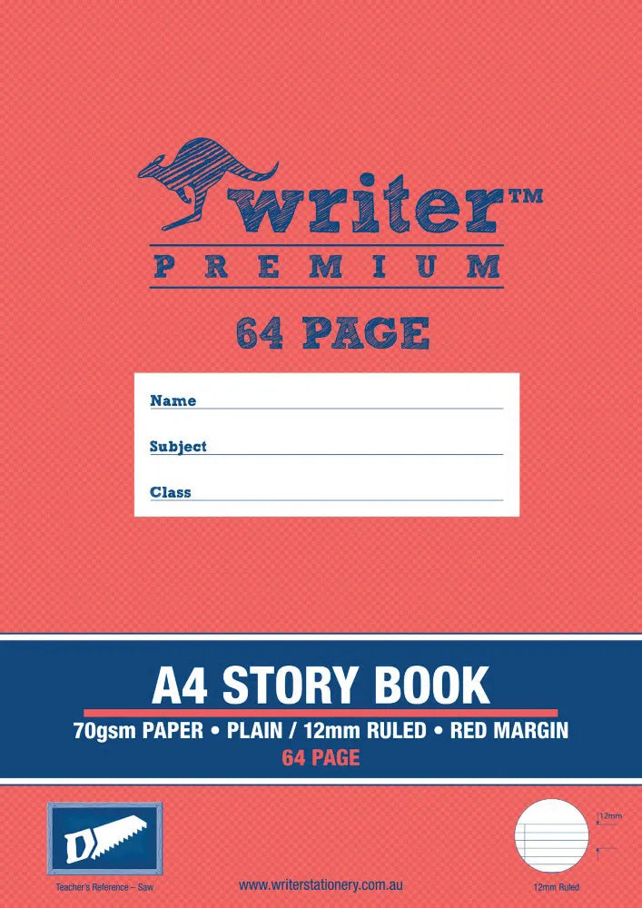 Story Book A4 2/3 plain 1/3 12mm 64pages