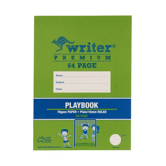 Writer Premium Story Book 330x240 mm Plain / 10 mm - Modern Teaching Aids NZ