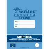 Writer Story Book 64pg 24mm Dotted Thirds - Modern Teaching Aids NZ