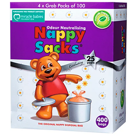 Nappy Sacks Pack of 400 - Modern Teaching Aids NZ