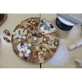 Assorted Wooden Tribal Beads - 250 g