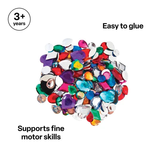 Mixed Rhinestones 100g Pack - Modern Teaching Aids NZ