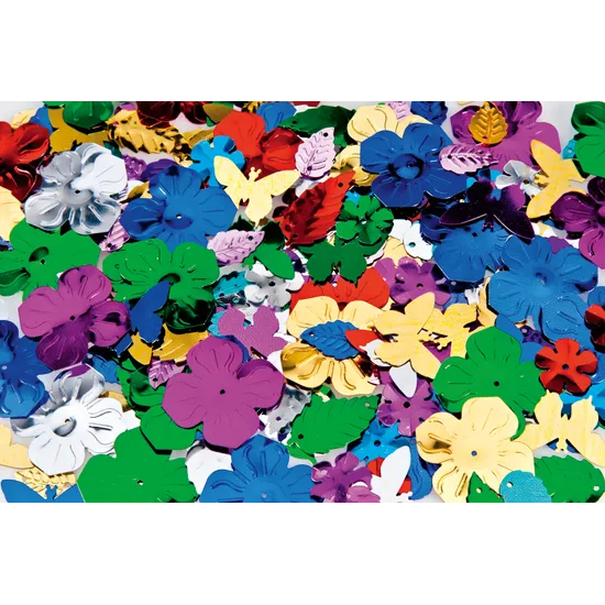 Nature Sequins Mix in a Jar 55g - Modern Teaching Aids NZ