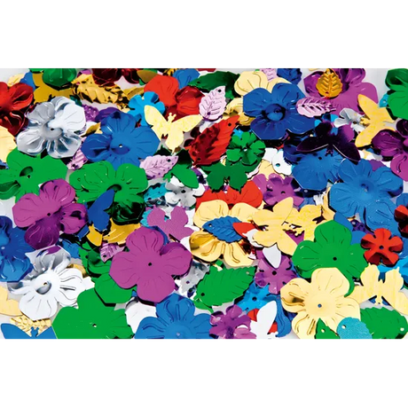 Nature Sequins Mix in a Jar 55g - Modern Teaching Aids NZ