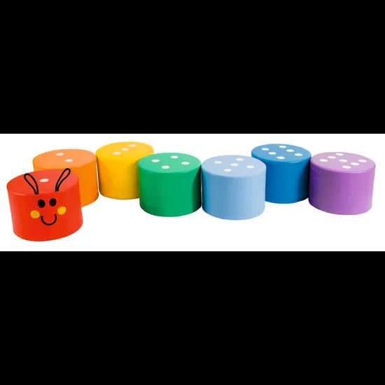 Rainbow Caterpillar Set of 7 - Modern Teaching Aids NZ