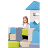 My Foam Building Set - Cool Tones - Modern Teaching Aids NZ