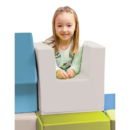 My Foam Building Set - Cool Tones - Modern Teaching Aids NZ