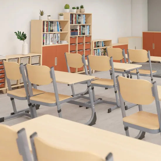 Classroom Table - Double - 53.3 - 64 (H) cm