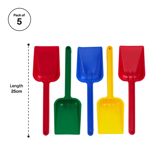 Plastic Spade - 25cm - Pack of 5