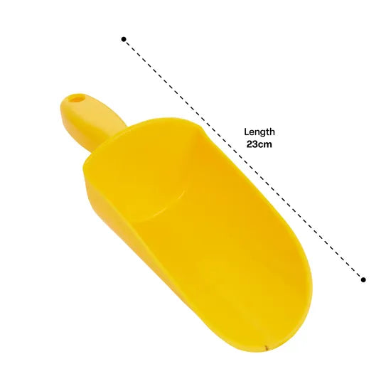 Plastic Scoop 23 cm Assorted Colours