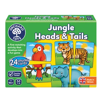 Orchard Toys - Jungle Heads & Tails - Modern Teaching Aids NZ
