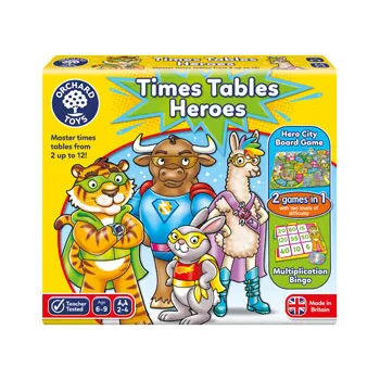 Orchard Toys - Times Tables Heroes - Modern Teaching Aids NZ