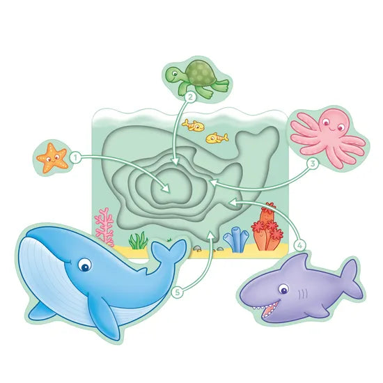 Orchard Jigsaw - Under the Sea Nesting Puzzle 5pc