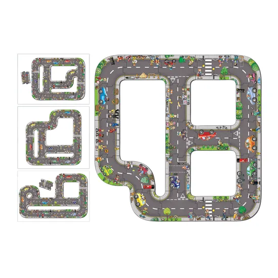 Orchard Toys - Giant Road Floor Jigsaw 20pc - Modern Teaching Aids NZ