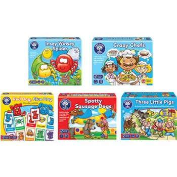 Orchard Toys - Junior Games Pack A - Modern Teaching Aids NZ