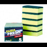 DuraFresh Scour 'N' Sponge - Pack of 5 - Modern Teaching Aids NZ