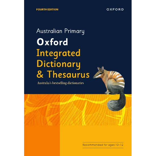 Australian Integrated Primary Oxford Dictionary & Thesaurus