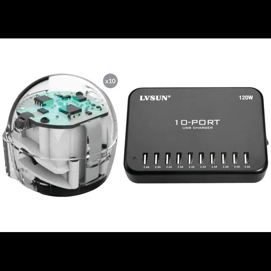 Ozobot Bit+ kit of 10 with Charger - Modern Teaching Aids NZ