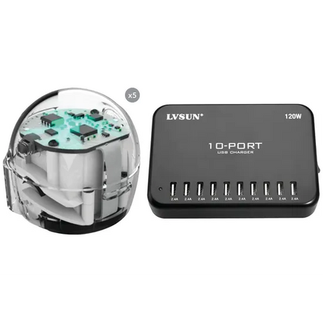 Ozobot Bit+ kit of 5 with Charger - Modern Teaching Aids NZ