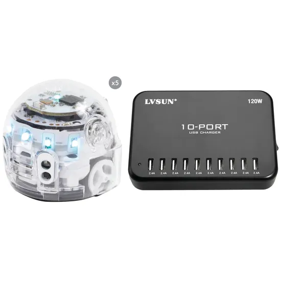 Ozobot Evo Kit of 5 with Charger - Modern Teaching Aids NZ